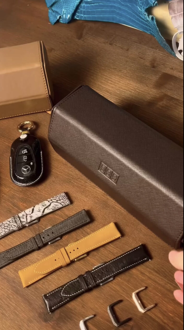 Premium leather Straps in a myriad of leather options and colors
