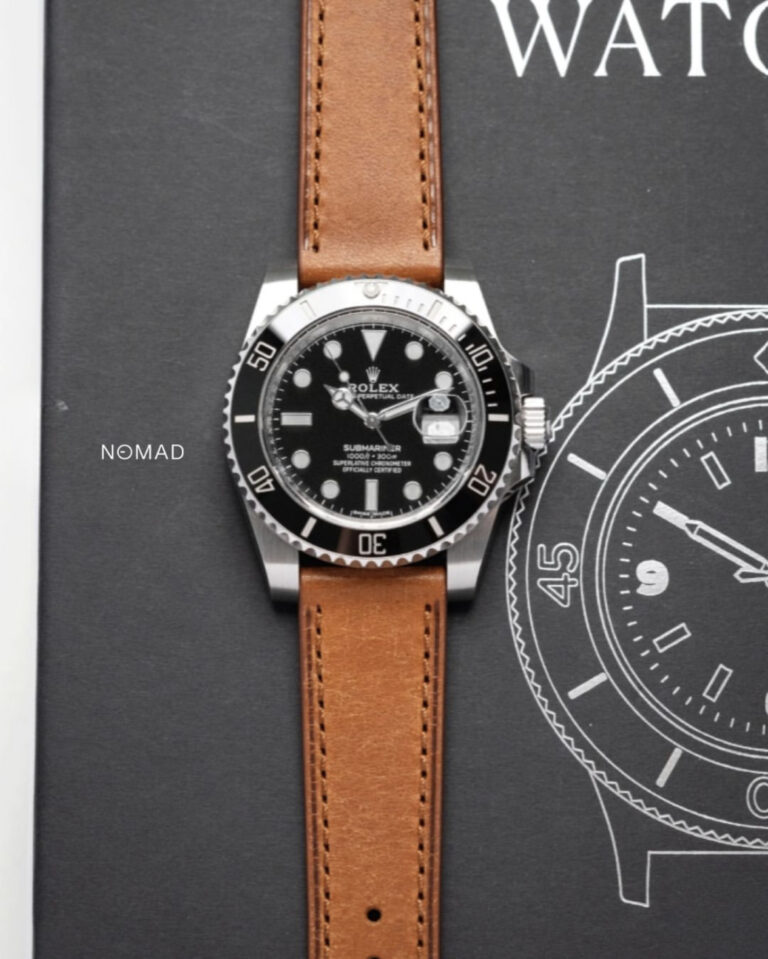 PUEBLO LEATHER STRAP On Rolex