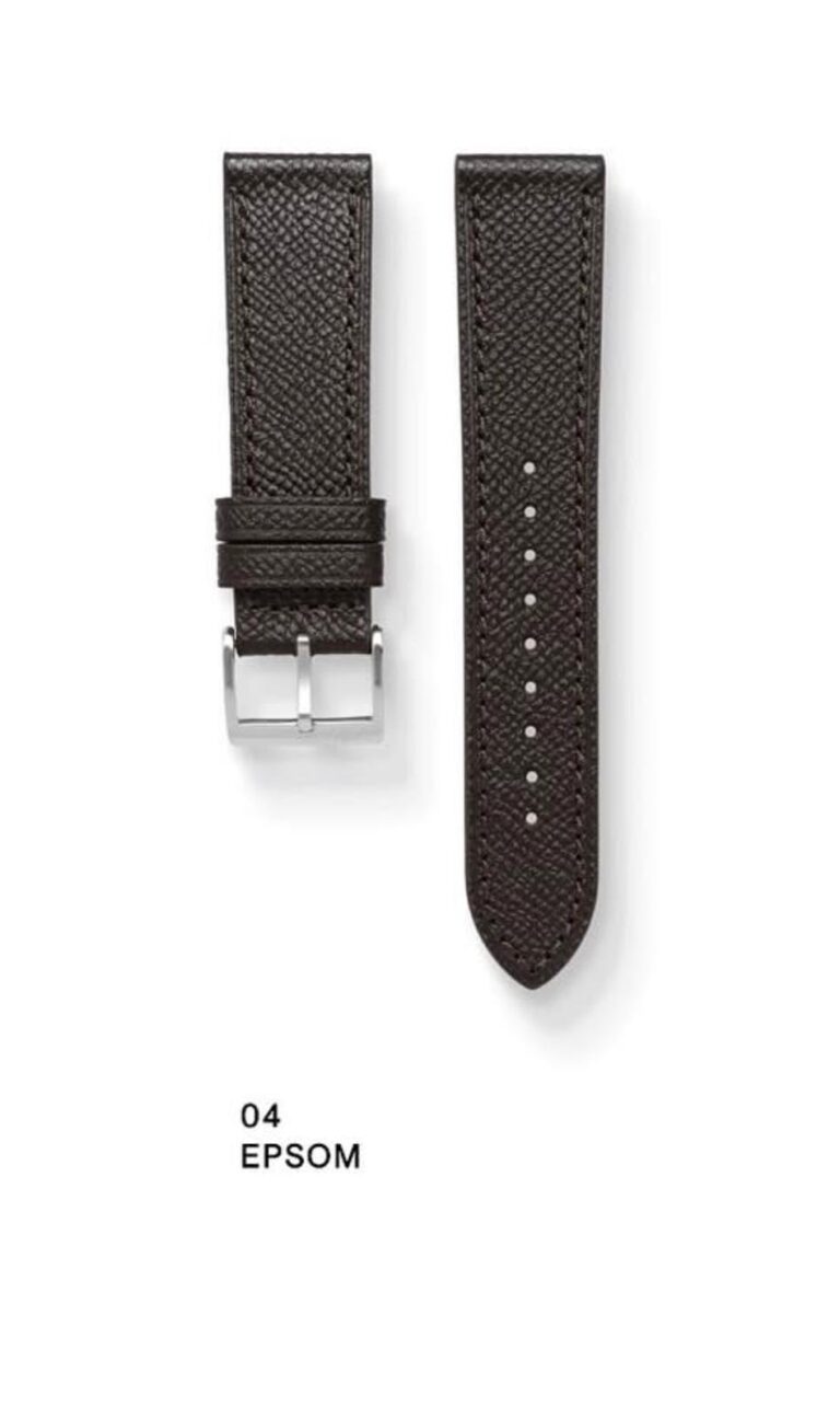 Epsom leather watch strap by Nomad