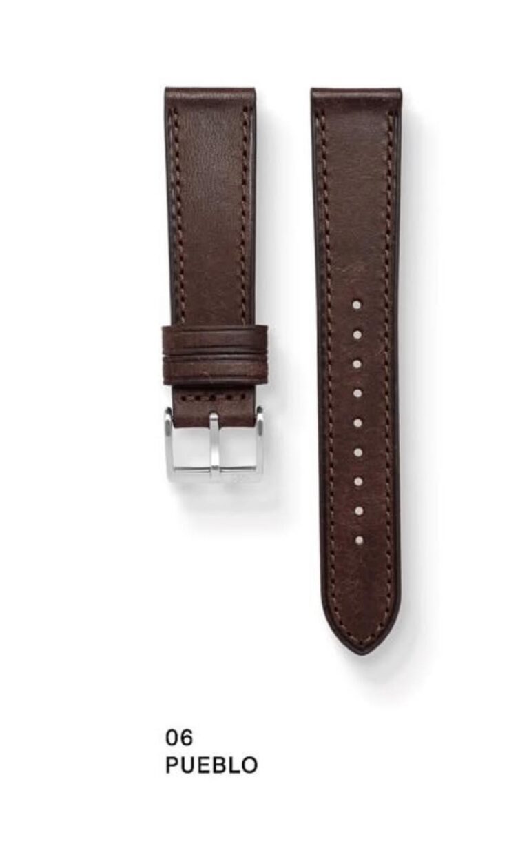 Pueblo leather watch strap by Nomad