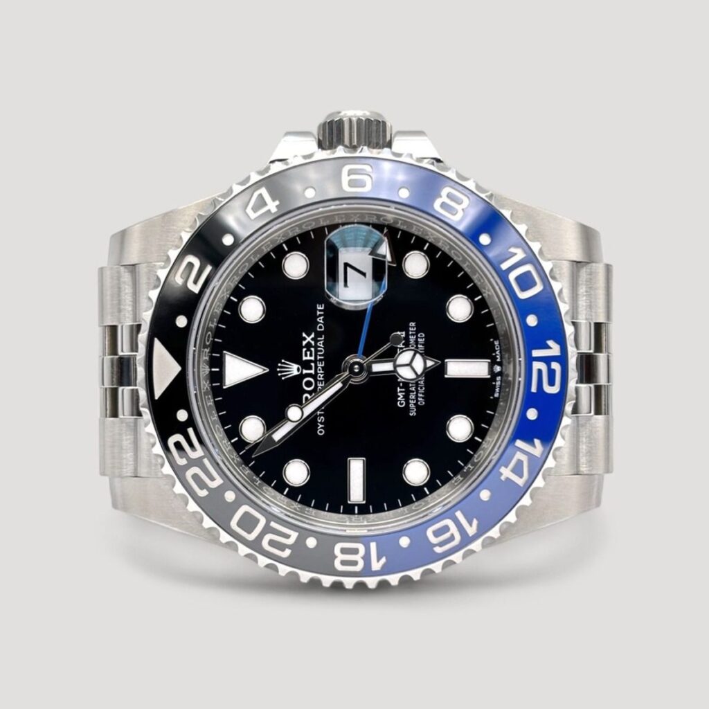 Brand New Mar 2026 Rolex GMT Master II Batgirl Jubilee 40mm 126710BLNR 126710