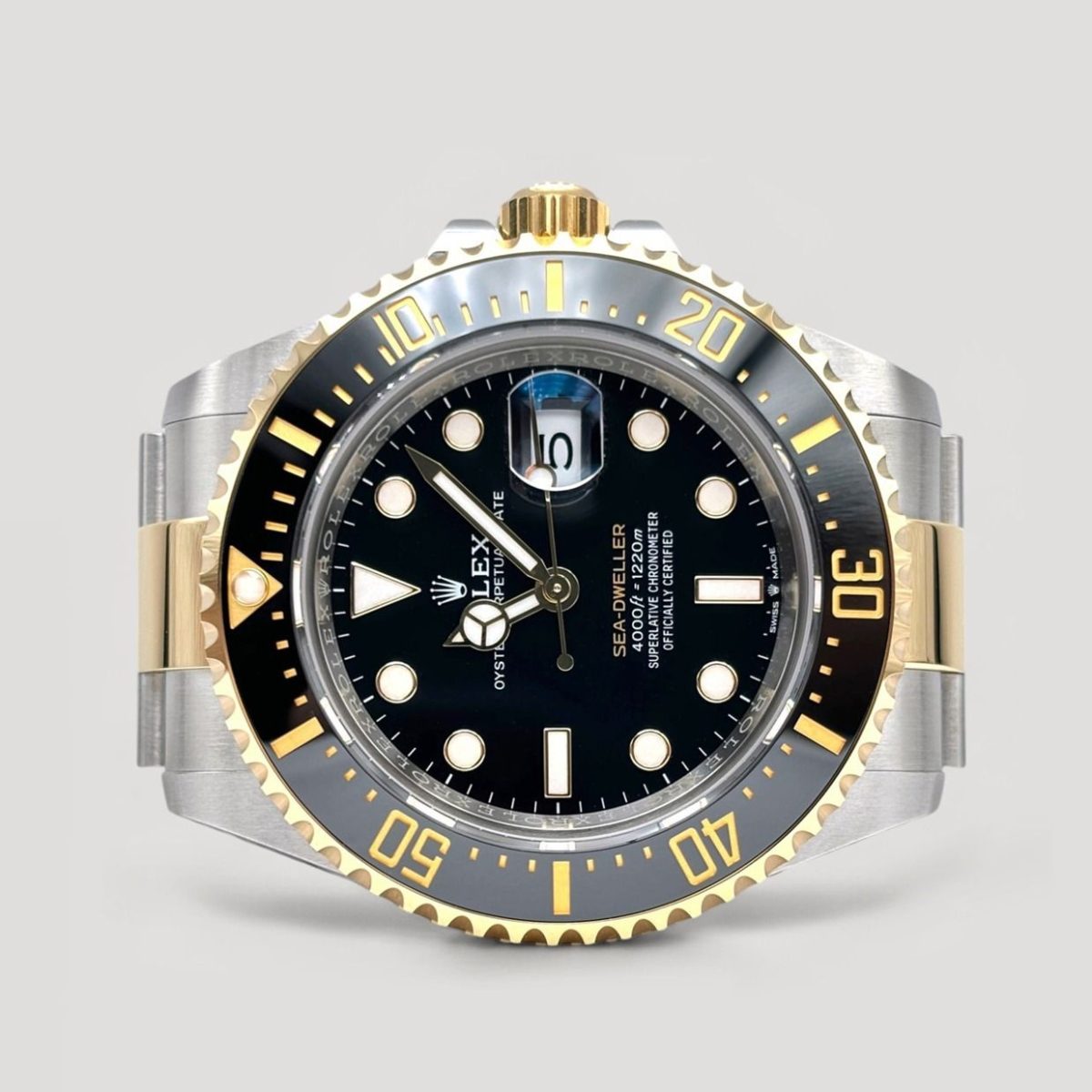 Mint Aug 2025 Rolex Sea Dweller Half Gold 43mm 126603