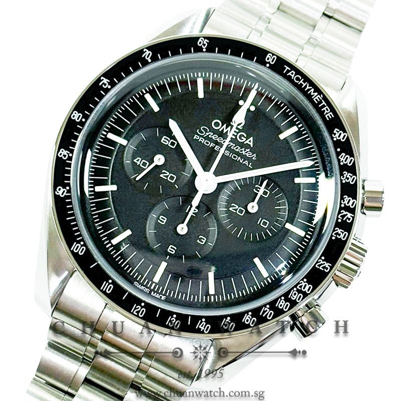 Brand New Omega Speedmaster Moonwatch Professional Co-Axial Master Chronometer 3861 Chronograph Hesalite 42mm 310.30.42.50.01.001