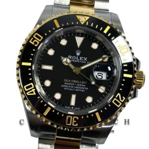 Pre-Owned Rolex Sea-Dweller Two-Tone 43mm 126603 (DEC 2019)