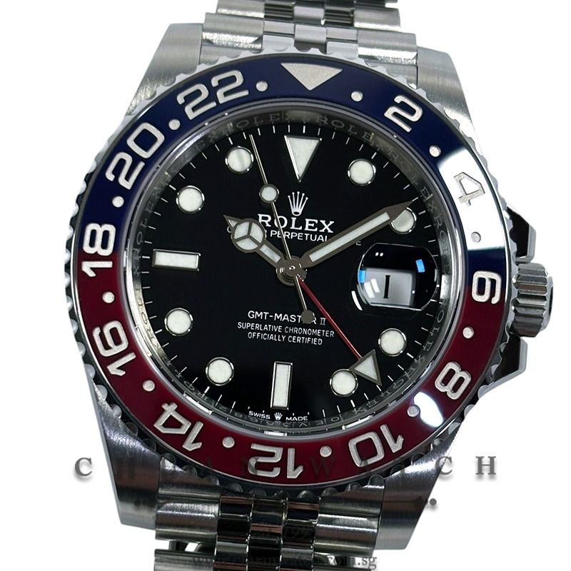 Pre-Owned Rolex GMT-Master II 126710BLRO 'Pepsi' Jubilee - Discontinued