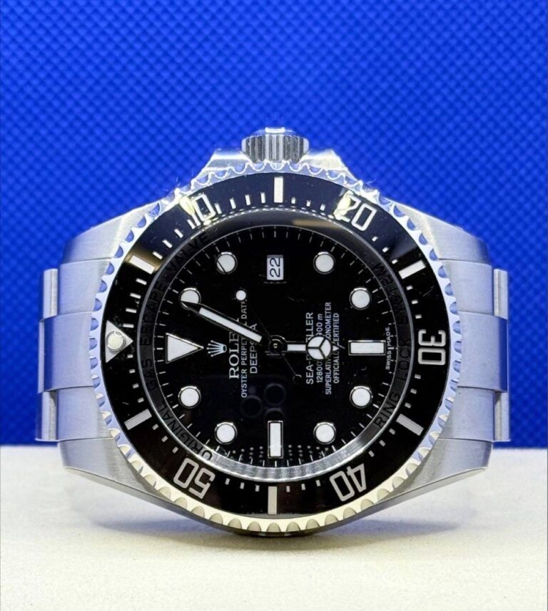 [Unpolished Partial Stickers] Pre Owned 05/2014 Rolex 116660 Deepsea 44mm