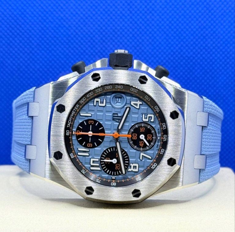 Brand New 06/2025 Audemars Piguet Royal Oak Offshore Chronograph “Tiffany Blue” 26238ST.OO.A340CA.01