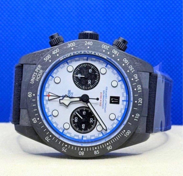 Brand New 12/2025 Tudor Black Bay Chrono “CARBON 25” 79377KN