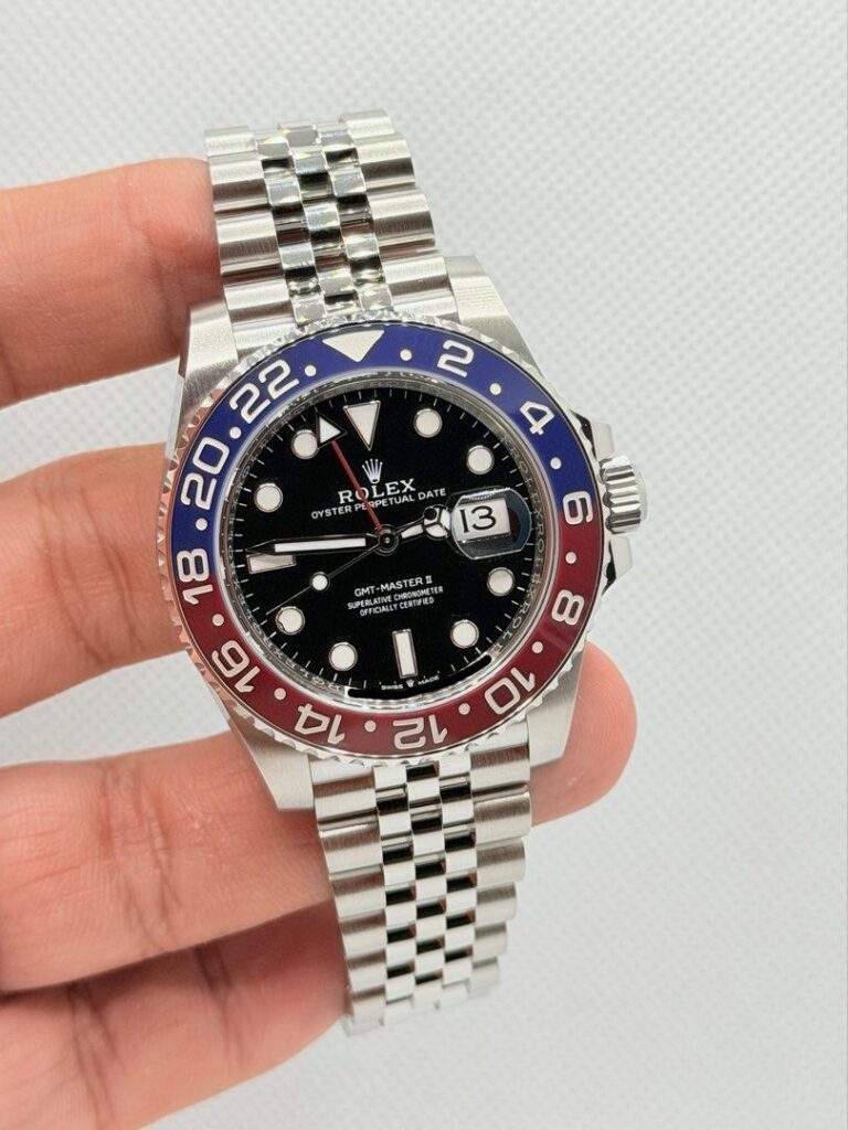 Brand New 02/2026 Rolex 126710BLRO GMT Master II Pepsi Jubilee