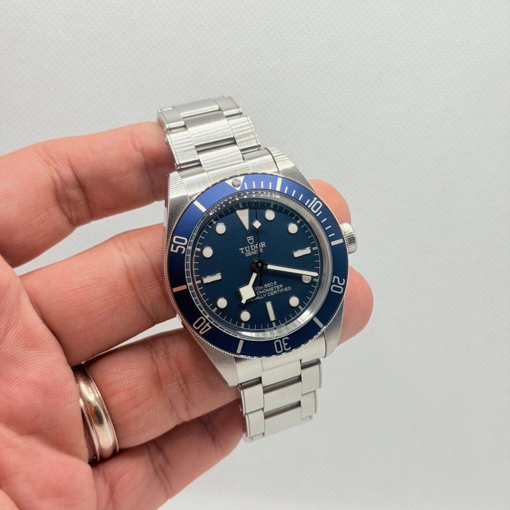 Pre Owned 01/2025 Tudor Black Bay 58 Blue Dial Bracelet Version 79030B