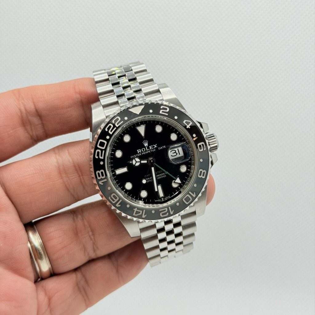 Brand New 02/2026 Rolex 126710GRNR GMT Master II Bruce Wayne Jubilee