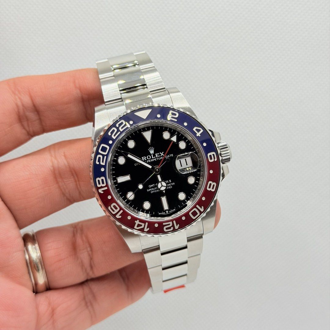Brand New 06/2026 Rolex 126710BLRO GMT Master II Pepsi Oyster
