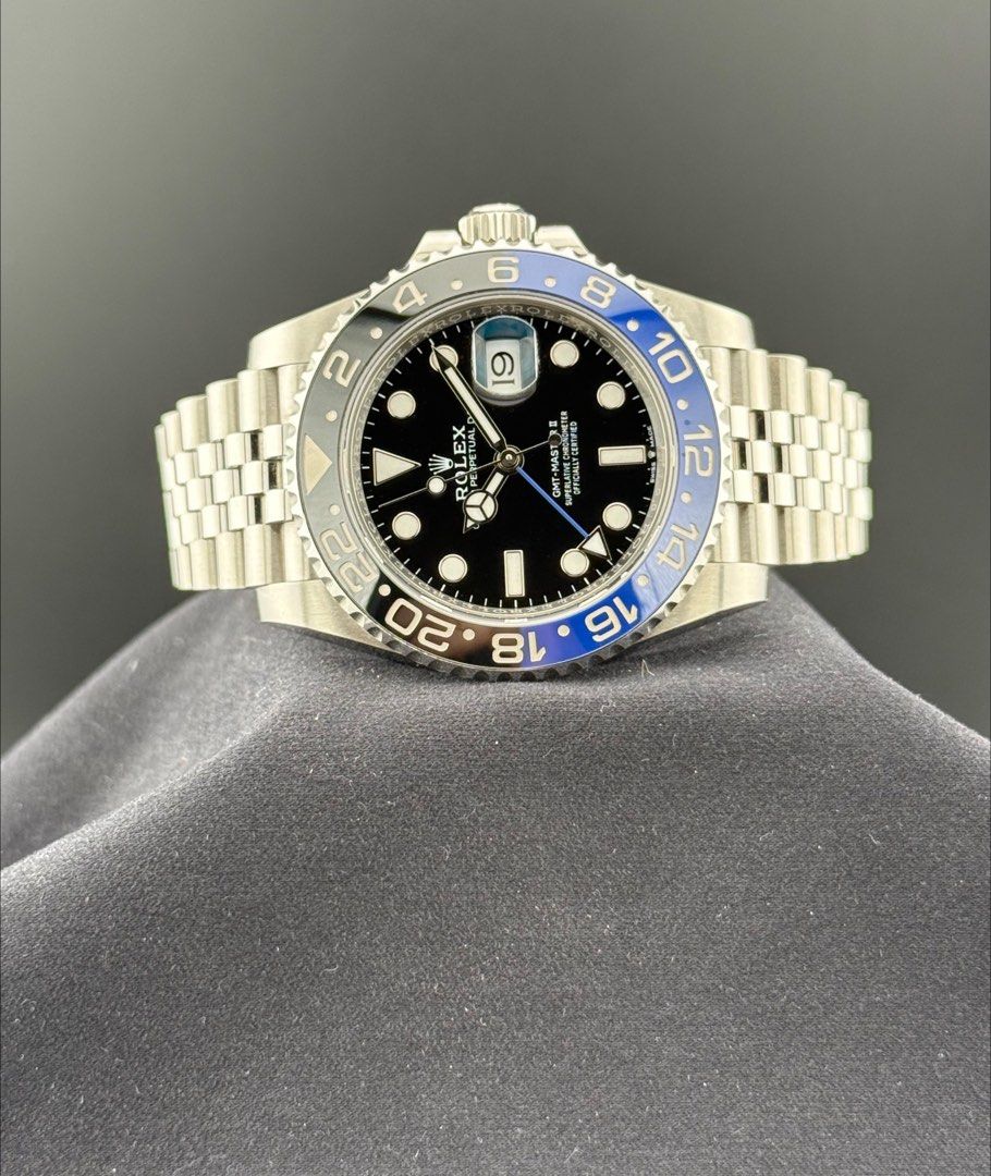 2023🔥 Rolex 126710blnr Batgirl GMT Master II Blue Jubilee 40mm