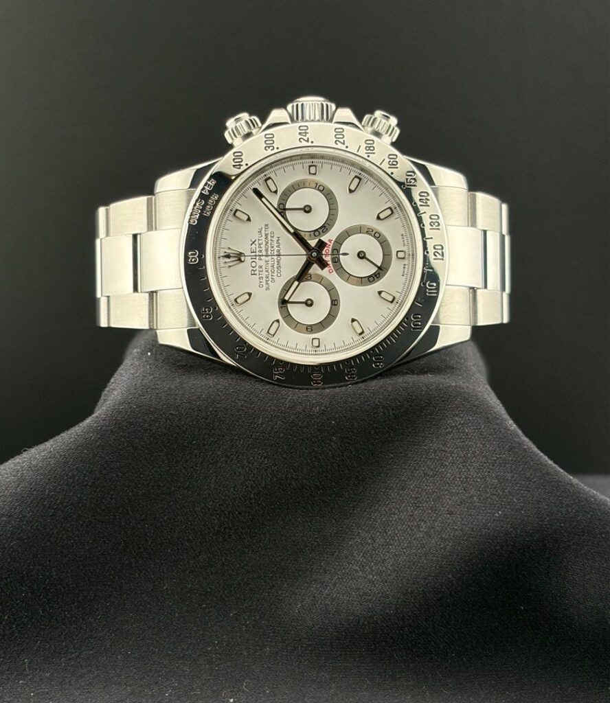 Long Clasp🔥 Rolex 116520 Daytona Chronograph White ‘APH’ Dial 40mm