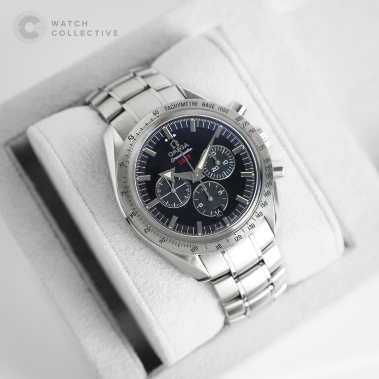FULL SET Omega Speedmaster Broad Arrow 1957 Steel 42mm automatic