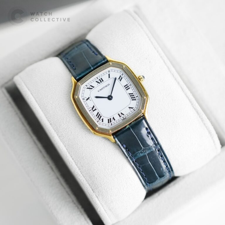 Deux Ors✌️ Cartier Trianon 18k yellow gold 28mm manual 96063