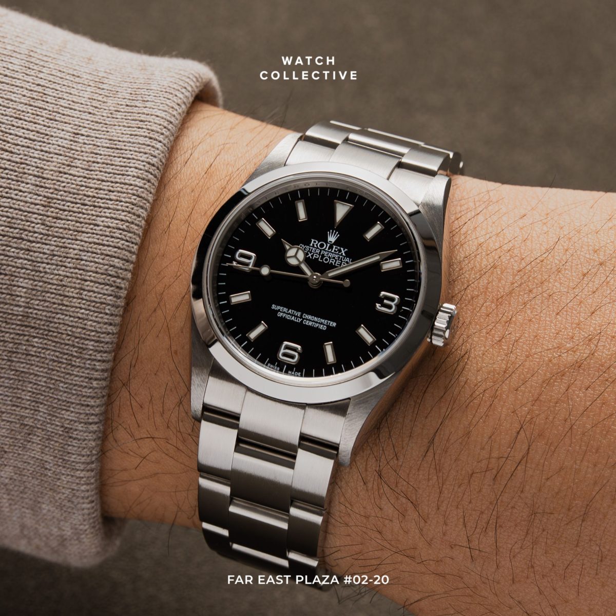 FULL SET📜 Rolex Explorer Stainless steel 36mm automatic 114270