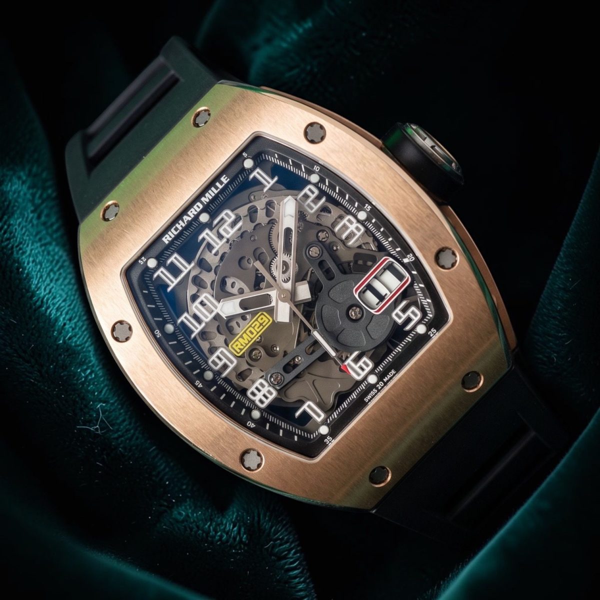 Sep 2020 Richard Mille RM029 RG RM29 Rose Gold COMPLETE SET not BABY NADAL Lemans