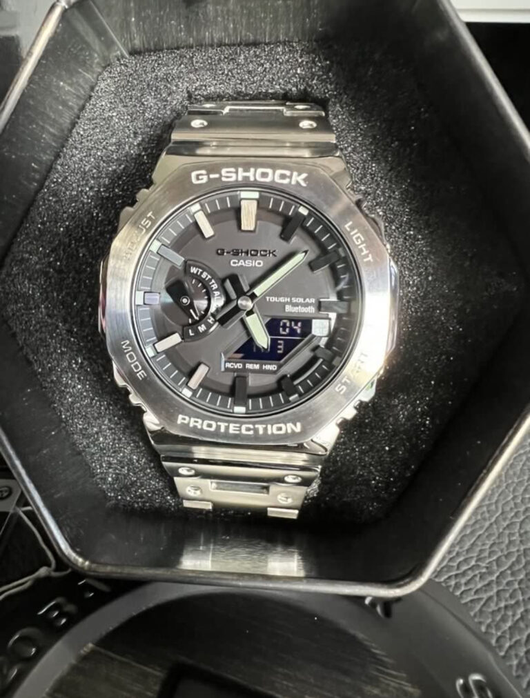 Casio G-Shock GM-B2100D-1A casioak silver