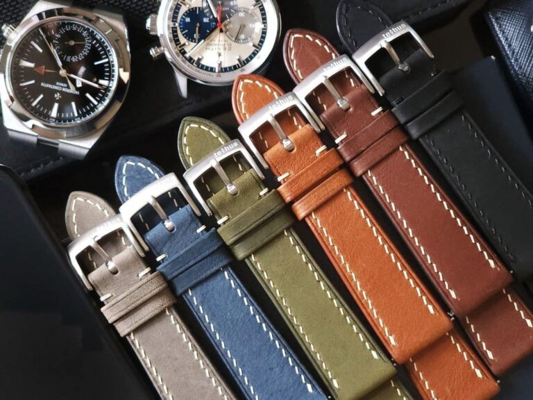 Basic Series (6 colours) – Quick Release Handmade calf leather watch strap
