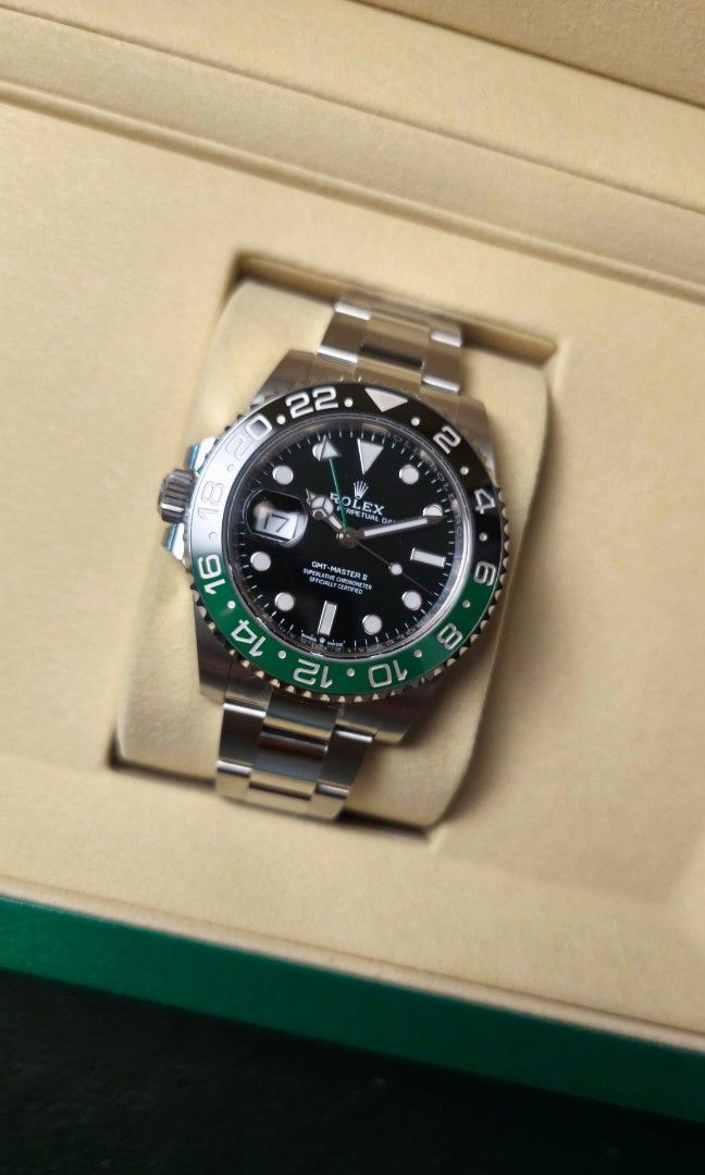 Brand New Rolex GMT “Sprite” 126720VTNR Oyster