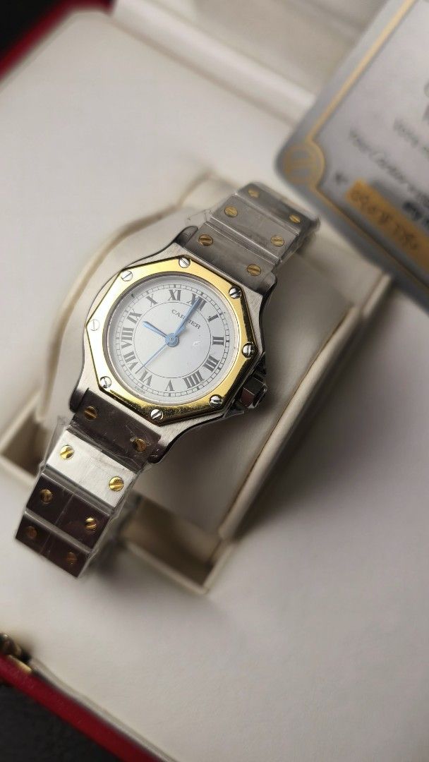 Cartier Santos Ronde Yellow Gold/ Stainless Steel Automatic