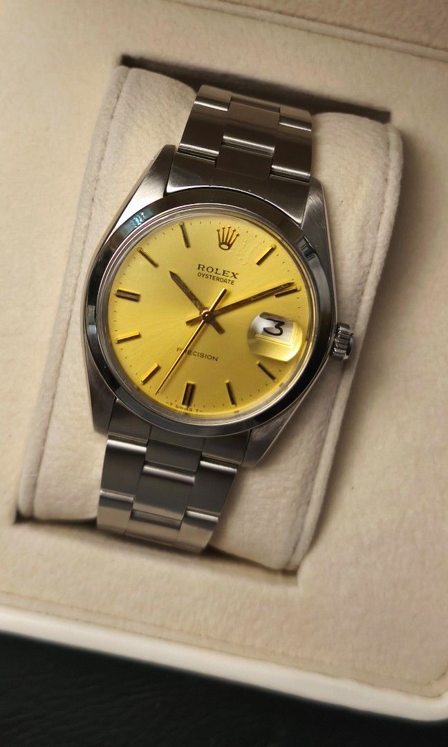 Rolex Oysterdate Precision 6694 Champagn Dial