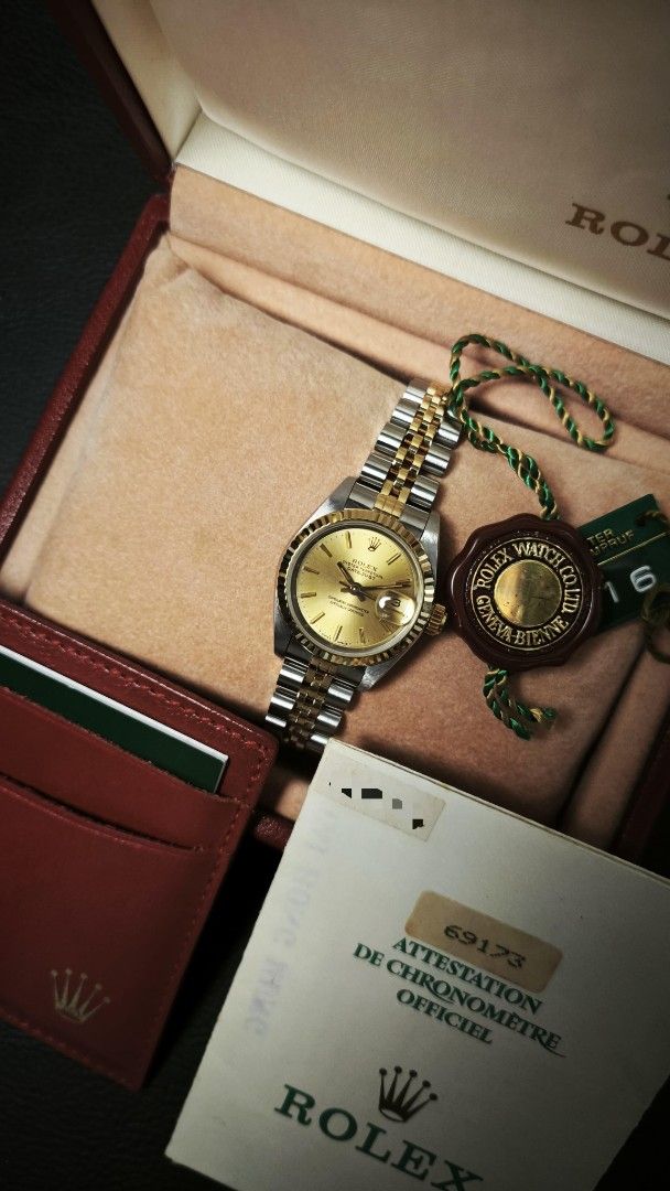 Rolex Datejust 26mm Steel/ yellow gold ref 69173