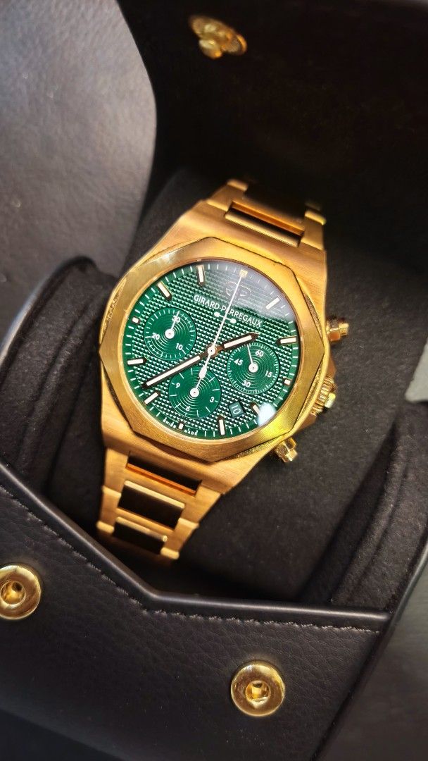 Girard Perregaux Laureato Hour Glass Rose Gold Limited Edition