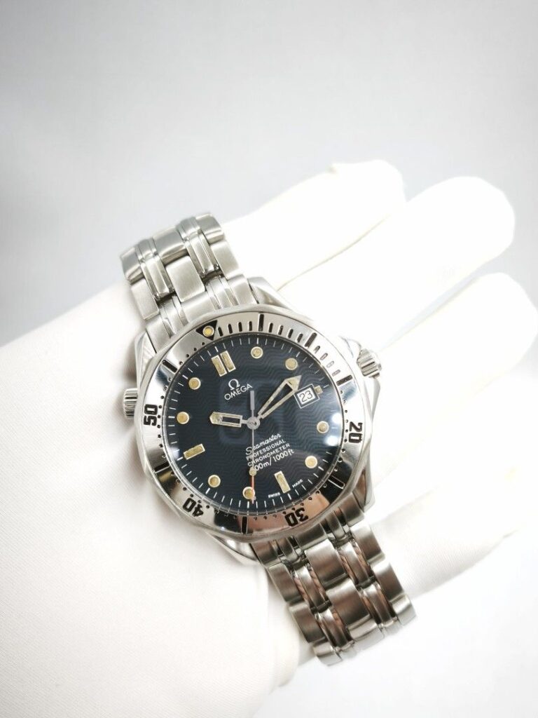 Vintage Omega Bond Seamaster 300m Blue Dial