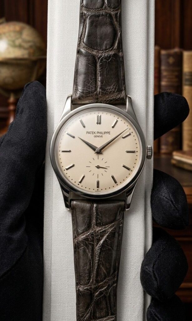 Patek Philippe Calatrava 5196G White Gold 37mm.