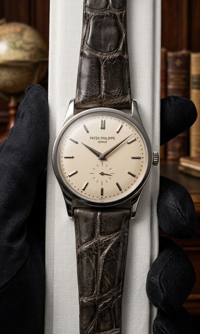 Patek Philippe Calatrava 5196G White Gold 37mm.