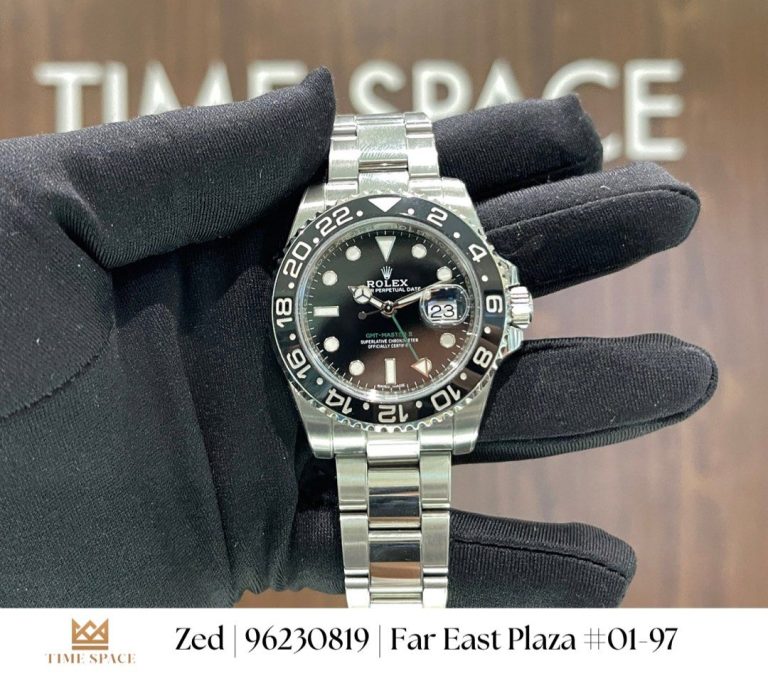 EXCELLENT Condition Rolex JUN 2019 GMT Master II 116710ln Black Dial “Green Arrow”