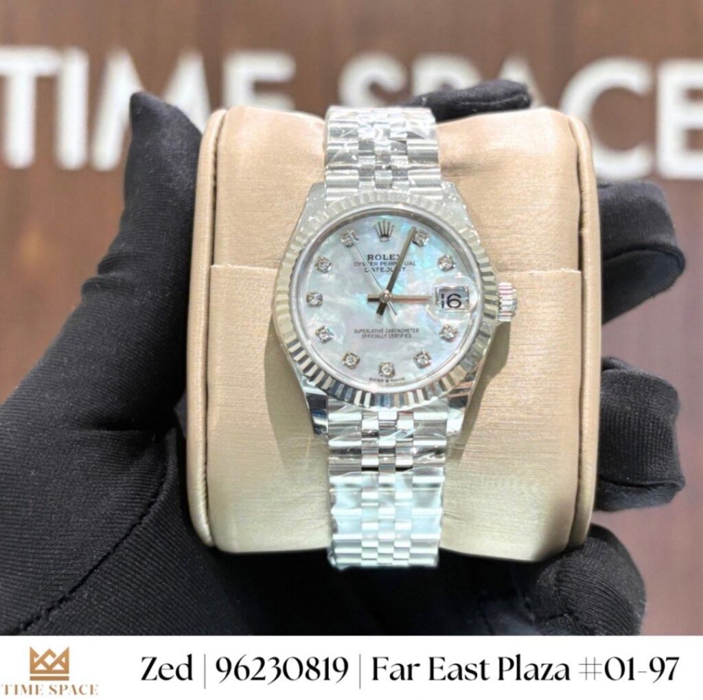 Brand New Rolex APR 2025 Datejust 278274 MOP Dial with 10pt Diamond 31mm