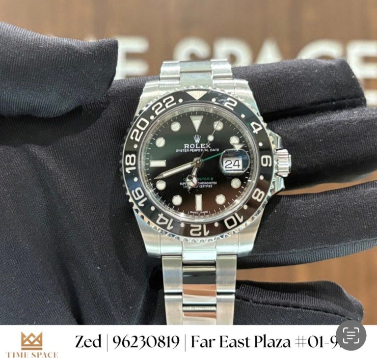 EXCELLENT Condition Rolex NOV 2018 GMT Master II 116710ln Black Dial “Green Arrow”