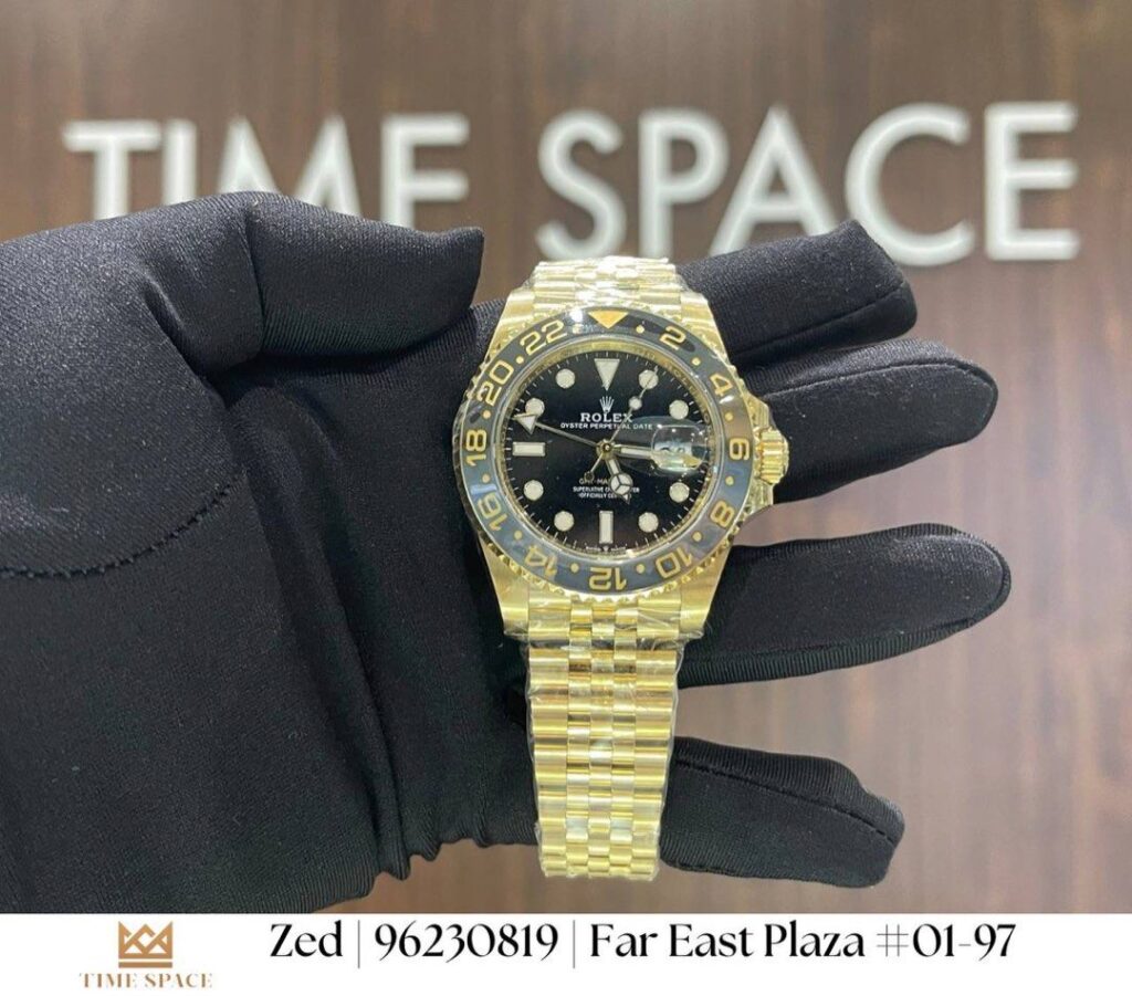 [Full Factory Stickers] Brand New Rolex JULY 2025 GMT Master II 126718grnr Guiness Full Gold Jubilee Bracelet