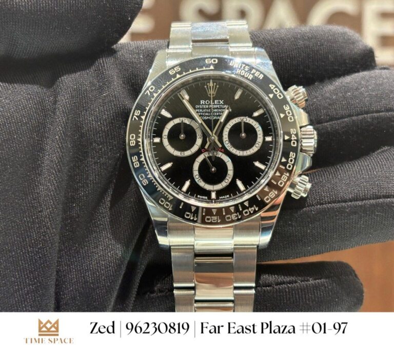 Mint Condition Rolex NEW MODEL Daytona 126500ln Godzilla Black Dial