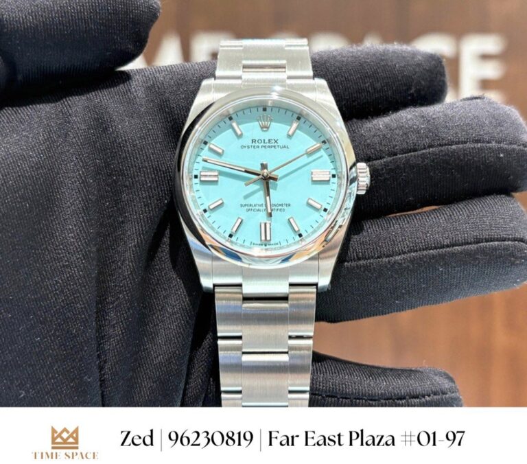 [Full Factory Stickers] Brand New Rolex 126000 Sep 2025 Oyster Perpetual Tiffany Blue Dial 36mm