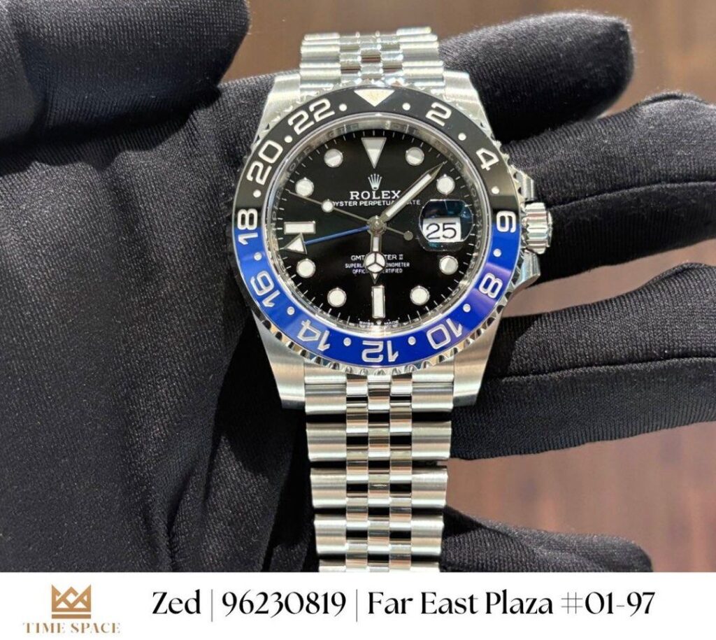 BRAND NEW Rolex Aug 2025 GMT Master II 126710blnr Batgirl Jubilee Bracelet