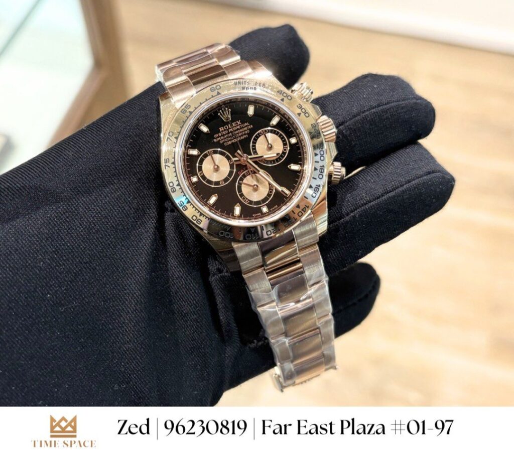 Like New Mint Condition Rolex Full Rose Gold Daytona 116505 Black Dial 40mm
