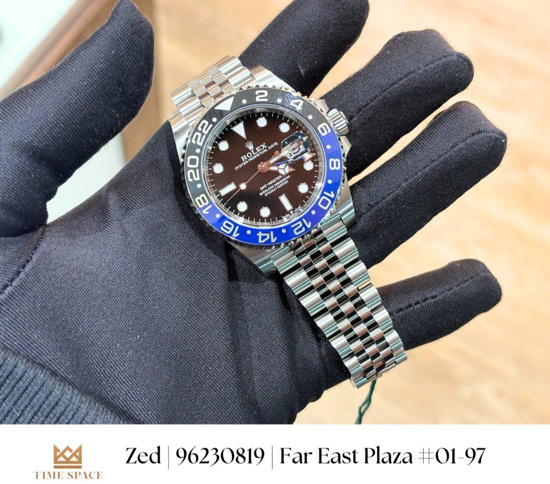 Brand New Rolex July 2026 GMT Master II 126710blnr Batgirl Jubilee Bracelet
