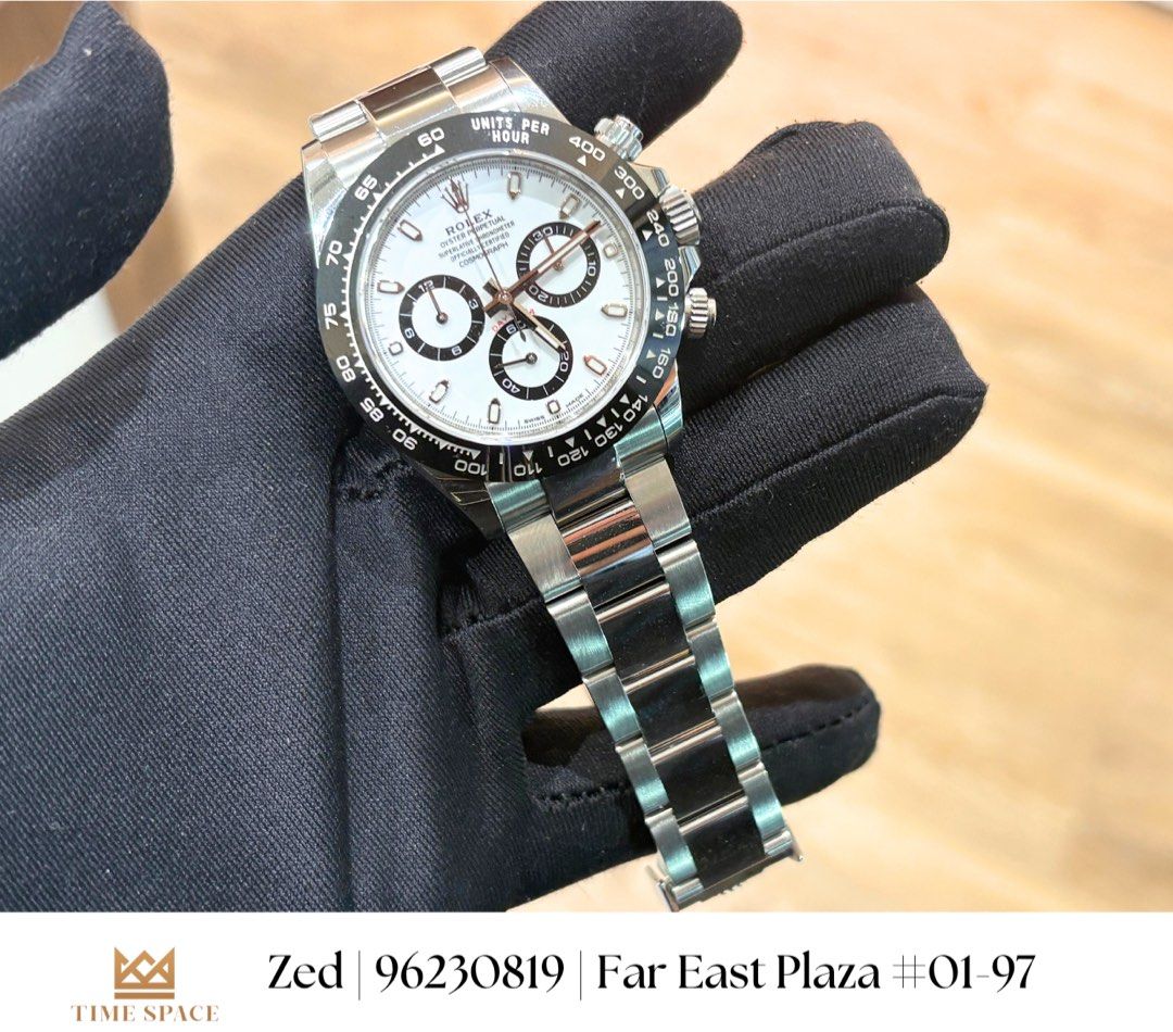 MINT Condition Rolex Daytona 116500ln Panda White Dial