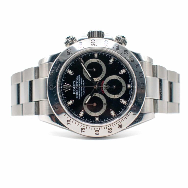 ROLEX DAYTONA REF. 116520 BLACK DIAL FULL SET