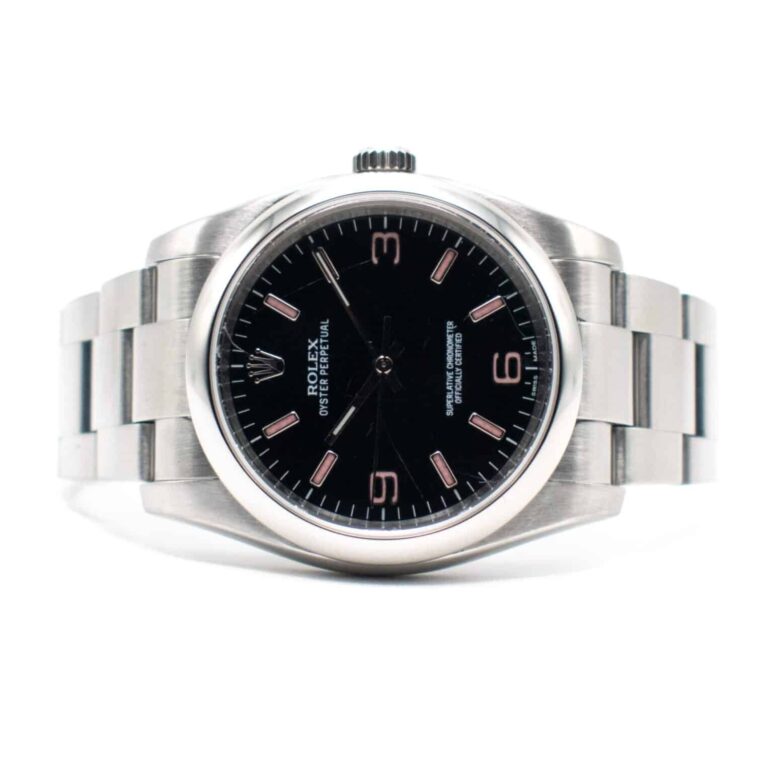 ROLEX OYSTER PERPETUAL 36 REF. 116000 PINK INDEX FULL SET