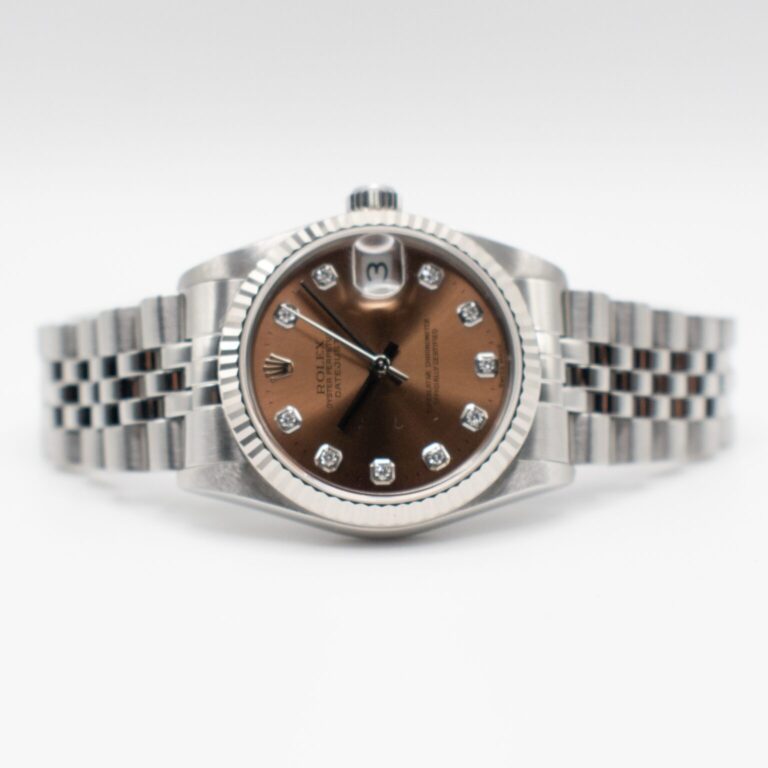 ROLEX DATEJUST 31 REF. 68274 JUBILEE SALMON FULL SET