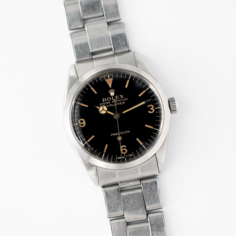 (VINTAGE) ROLEX EXPLORER PRECISION REF. 5500 GILT GLOSSY DIAL