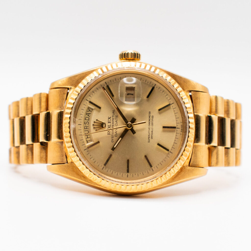 (VINTAGE) ROLEX DAY-DATE 36 REF. 1803 PRESIDENT YELLOW GOLD 18K