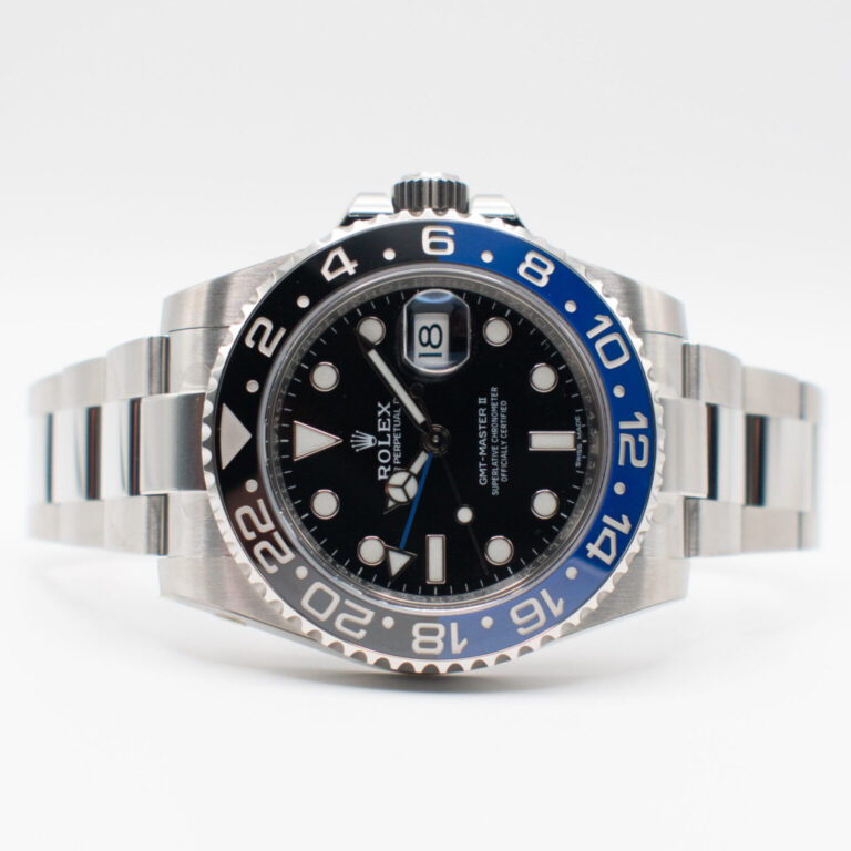 ROLEX GMT-MASTER II BATMAN REF. 116710BLNR OYSTER NOS FULL STICKERS