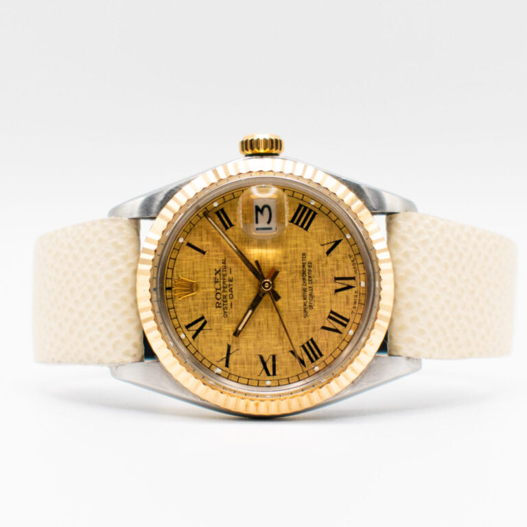 (VINTAGE) ROLEX OYSTER PERPETUAL DATE REF. 1500 STEEL/GOLD