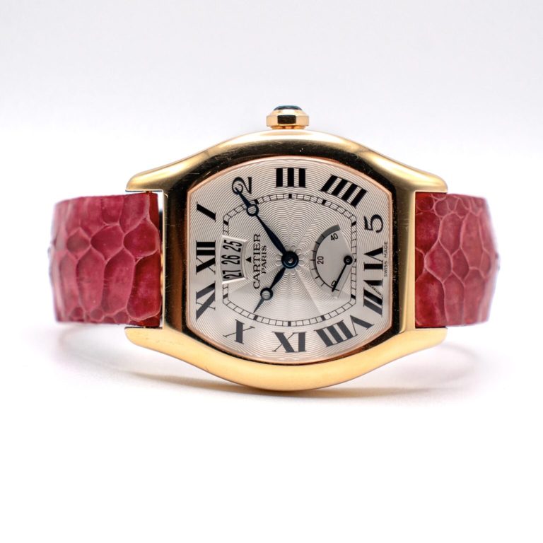 *VERY RARE* CPCP CARTIER TORTUE REF. 2689 YELLOW GOLD LIMITED EDITON “THE HOURGLASS”